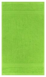 Jasmine green colour guest towel