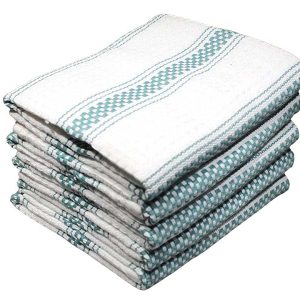 Bunty's Kitchen Towel - Design 2052 - 050x070cms - (05 Pc Pack) - Stripes - Image 1