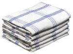 Blue White Checked Kitchen Towel