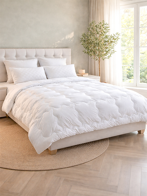 Rey's Fine Linen - Duvet Inner - T233 Down Proof Fabric with Microfibre - Image 9