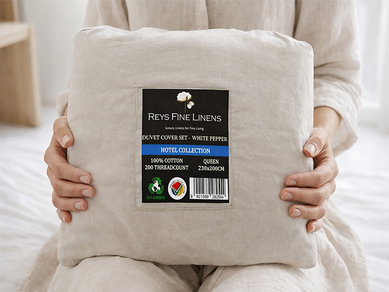 Rey's Fine Linen - Hotel Collection - Duvet Cover Set - Image 19