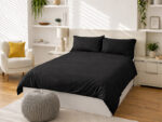 Simply Sleep - Everyday Collection Duvet Cover Set - Plain - 90GSM - Image 62