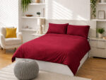 Simply Sleep - Everyday Collection Duvet Cover Set - Plain - 90GSM - Image 71