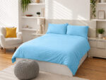 Simply Sleep - Everyday Collection Duvet Cover Set - Plain - 90GSM - Image 73