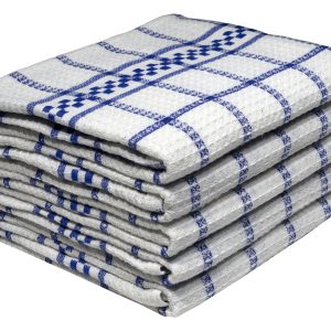 Bunty's Kitchen Towel - Design 2103 - 045x070cms - (05 Pc Pack) - Checks - Image 1