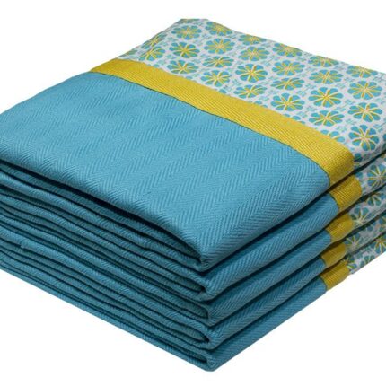 Bunty's Kitchen Towel - Design 2160 - 042x068cms - (05 Pc Pack) - Medium Checks