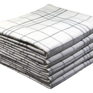 Bunty's Kitchen Towel - Design 2182 - 053x076cms - (05 Pc Pack) - Checks - Image 1