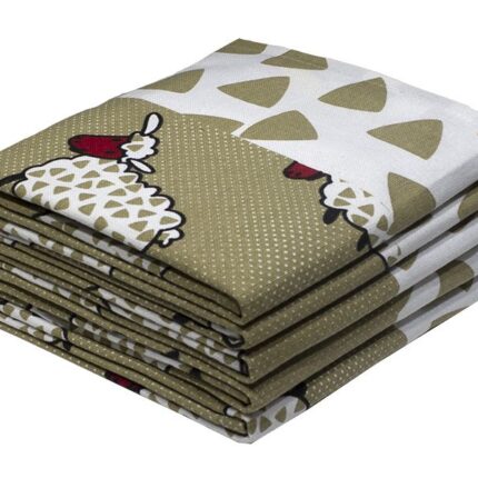 Bunty's Kitchen Towel - Design 2203 - 050x070cms - (05 Pc Pack) - Sheep