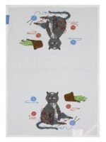 Bunty's Kitchen Towel - Design 2215 - 046x070cms - (05 Pc Pack) - Cat - Image 2