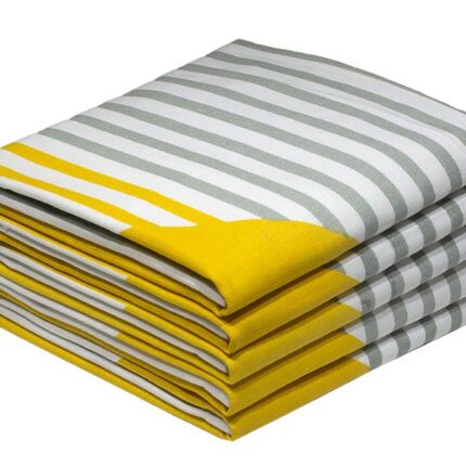 Bunty's Kitchen Towel - Design 2237 - 052x070cms - (05 Pc Pack) - Stripes