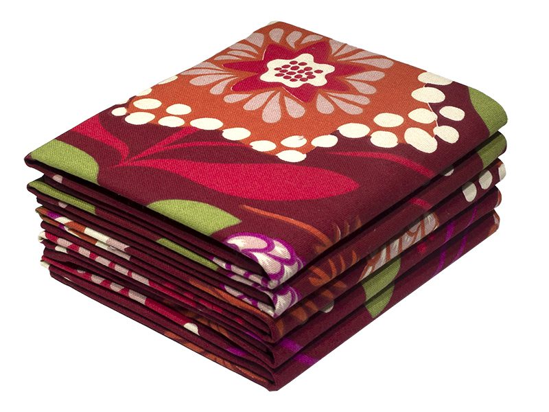 KT-Design 2254_46x74cms_0.080gms Bunty's Kitchen Towel - Design 2254 - 046x074cms - (05 Pc Pack) - Floral - Image 1