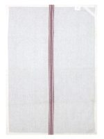 Bunty's Kitchen Towel - Design 2005 - 045x070cms - (05 Pc Pack) - Plain White Stripe - Image 5