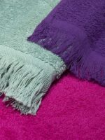 Fringe Guest Towel 380GSM - 03 Piece Pack - Assorteds