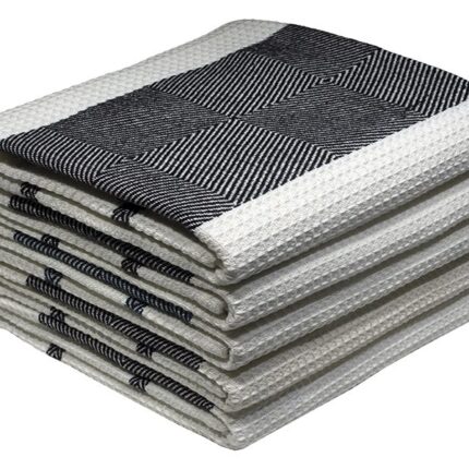 Bunty's Kitchen Towel - Design 2289 - 055x080cms - (05 Pc Pack) - Thick Stripes