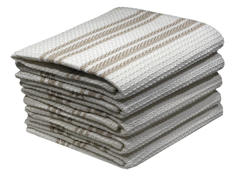 KT-Design 2323_45x70cms_0.500gms (A) Bunty's Kitchen Towel - Design 2323 - 045x070cms - (05 Pc Pack) - Stripe - Image 1