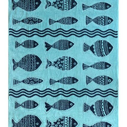 Beach Towel 0600 - Design 134 - Slightly Imperfect - 083x178cms - 550GMS