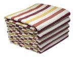 Bunty's Kitchen Towel - Design 2346 - 045x070cms - (05 Pc Pack) - Stripes - Image 5