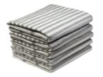 Bunty's Kitchen Towel - Design 2376 - 044x068cms - (05 Pc Pack) - Stripes - Image 5