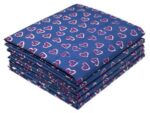 Bunty's Kitchen Towel - Design 2389 - 0x0cms (05 Pc Pack) - Hearts