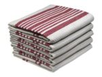 Bunty's Kitchen Towel - Design 2378 - 050x080cms - (05 Pc Pack) - Stripes - Image 4