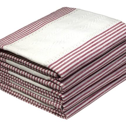 Bunty's Kitchen Towel - Design 2122 - 048x073cms - (05 Pc Pack) - Stripes