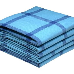 Bunty's Kitchen Towel - Design 2138 - 054x072cms - (05 Pc Pack) - Big Checks - Image 1