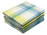 Bunty's Kitchen Towel - Design 2153 - 047x067cms - (05 Pc Pack) - Big Checks - Image 2