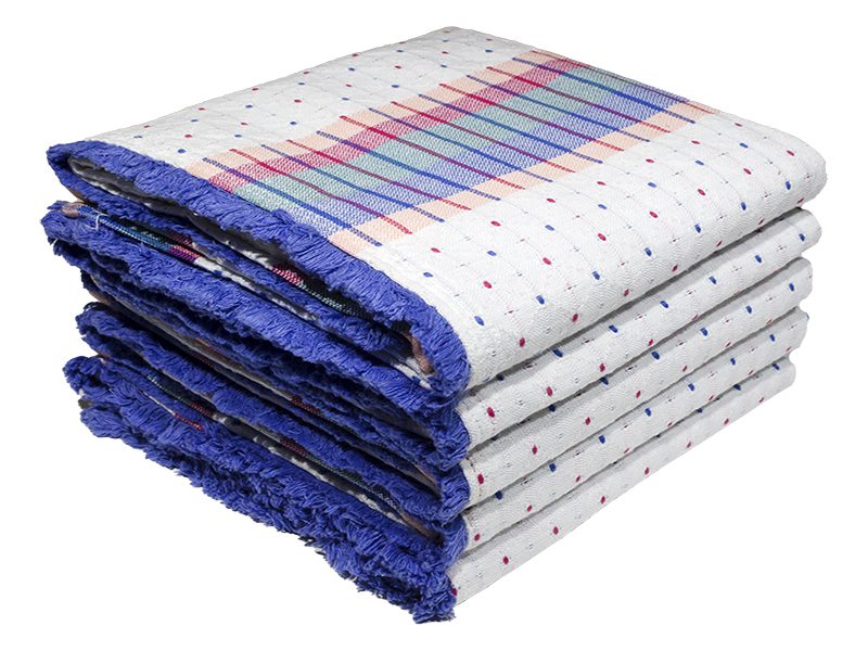 KT-Design 2450_54x73cms_0.617.gms Bunty's Kitchen Towel - Design 2450 - 054x073cms - (05 Pc Pack) - Fringe - Image 1