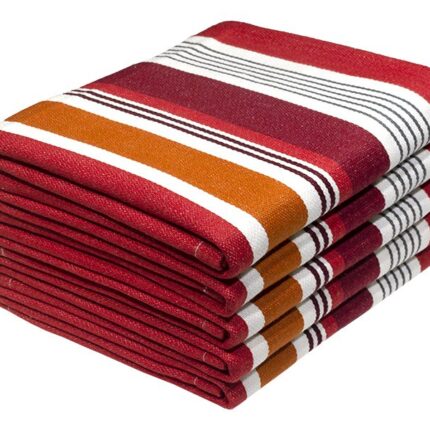 Bunty's Kitchen Towel - Design 2476  - 047x074cms - (05 Pc Pack) - Stripes