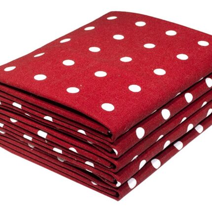 Bunty's Kitchen Towel - Design 2499 - 047x072cms - (05 Pc Pack) - Polka Dots