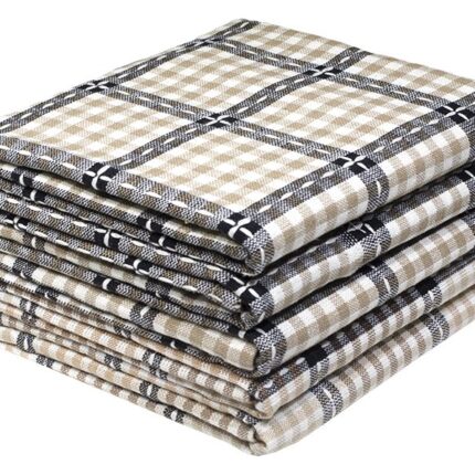 Bunty's Kitchen Towel - Design 2515  - 046x068cms - (05 Pc Pack) - Checks