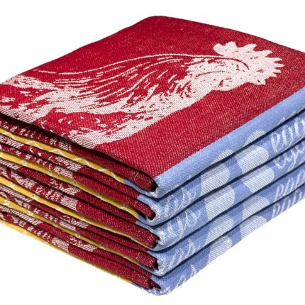 Bunty's Kitchen Towel - Design 2550  - 045x070cms - (05 Pc Pack) - Chicken