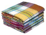 Bunty's Kitchen Towel - Design 2051 - 050x070cms - (05 Pc Pack) -Big Checks