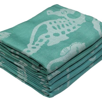 Bunty's Kitchen Towel - Design 2635  - 047x070cms - (05 Pc Pack) - Sea Dragon