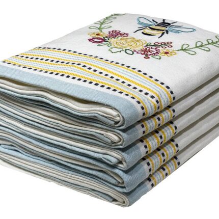 Bunty's Kitchen Towel - Design 2640  - 046x073cms - (05 Pc Pack) - Bee