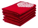 Bunty's Kitchen Towel - Design 2643 - 041x072cms - (05 Pc Pack) - Heart
