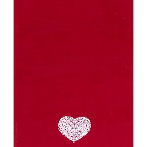 Bunty's Kitchen Towel - Design 2643 - 041x072cms - (05 Pc Pack) - Heart - Image 1