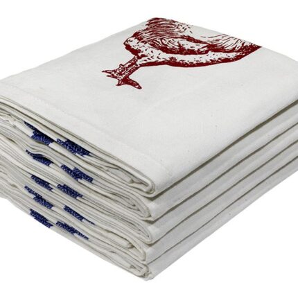 Bunty's Kitchen Towel - Design 2678  - 045x067cms - (05 Pc Pack) - Chicken