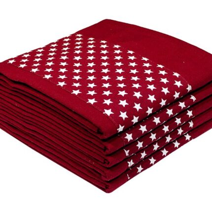 Bunty's Kitchen Towel - Design 2680  - 052x068cms - (05 Pc Pack) - Stars