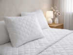 Rey's Fine Linen - Quilted Waterproof Pillow Protector - Image 2