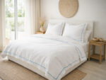 Rey's Fine Linen - Premium Collection - Satin Stitch Duvet Cover Set - Image 91