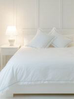 Rey's Fine Linen - Premium Collection - Satin Stitch Duvet Cover Set - Image 86