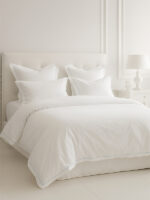 Rey's Fine Linen - Premium Collection - Satin Stitch Duvet Cover Set - Image 87