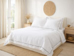 Rey's Fine Linen - Premium Collection - Satin Stitch Duvet Cover Set - Image 95