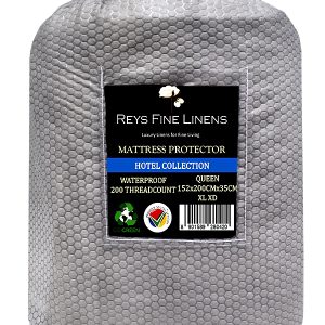 Rey's Fine Linen - Quilted Waterproof Mattress Protector - Image 1