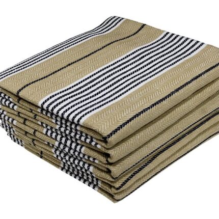 Bunty's Kitchen Towel - Design 2748 - 045x070cms - (05 Pc Pack) - Stripes