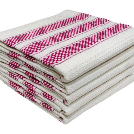 Bunty's Kitchen Towel - Design 2758 - 048x070cms - (05 Pc Pack) - Stripes