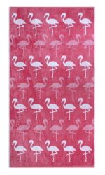 Beach Towel 0700 - Design 242 - 092x179cms - 718GMS - Flamingo - Image 2