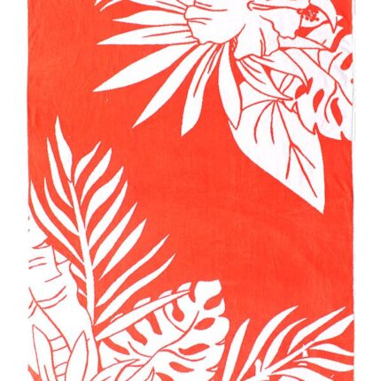 Beach Towel 0700 - Design 263 - 096x180cms - 725GMS - Leaves
