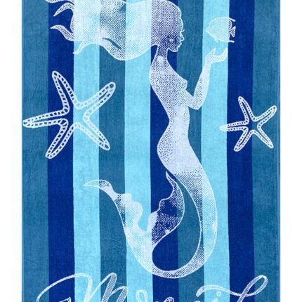 Beach Towel 0700 - Design 277 - 096x190cms - 725GMS - Mermaid